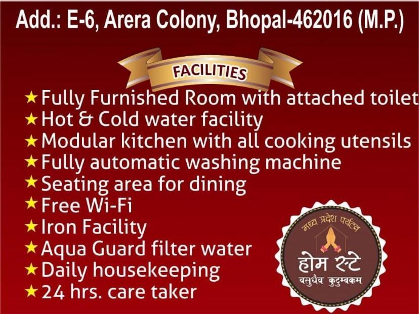 Aashiyana Home Stay Бопал Екстериор снимка